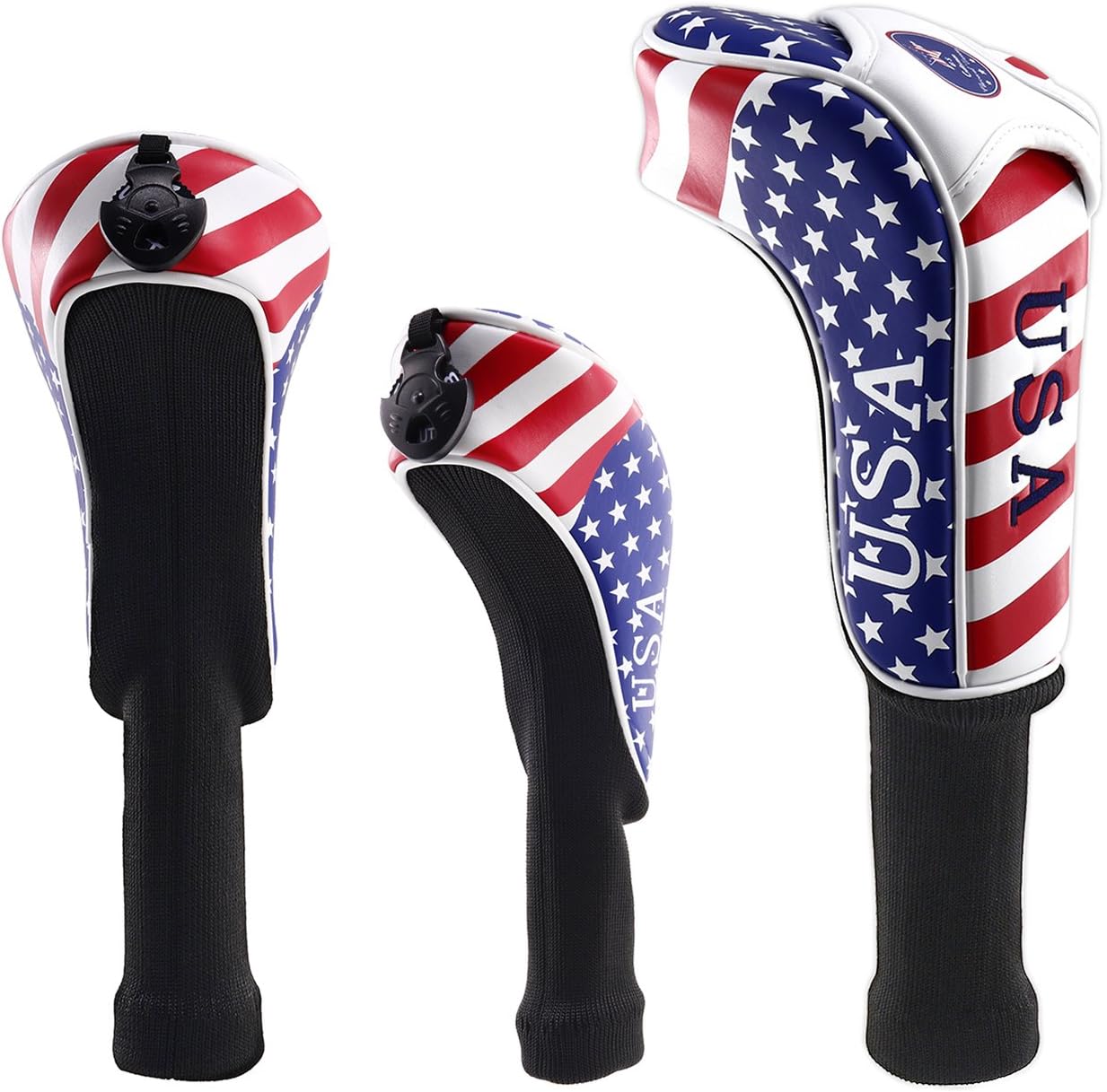 CRAFTSMAN GOLF Stars and Stripes Flag Headcover for Drivers