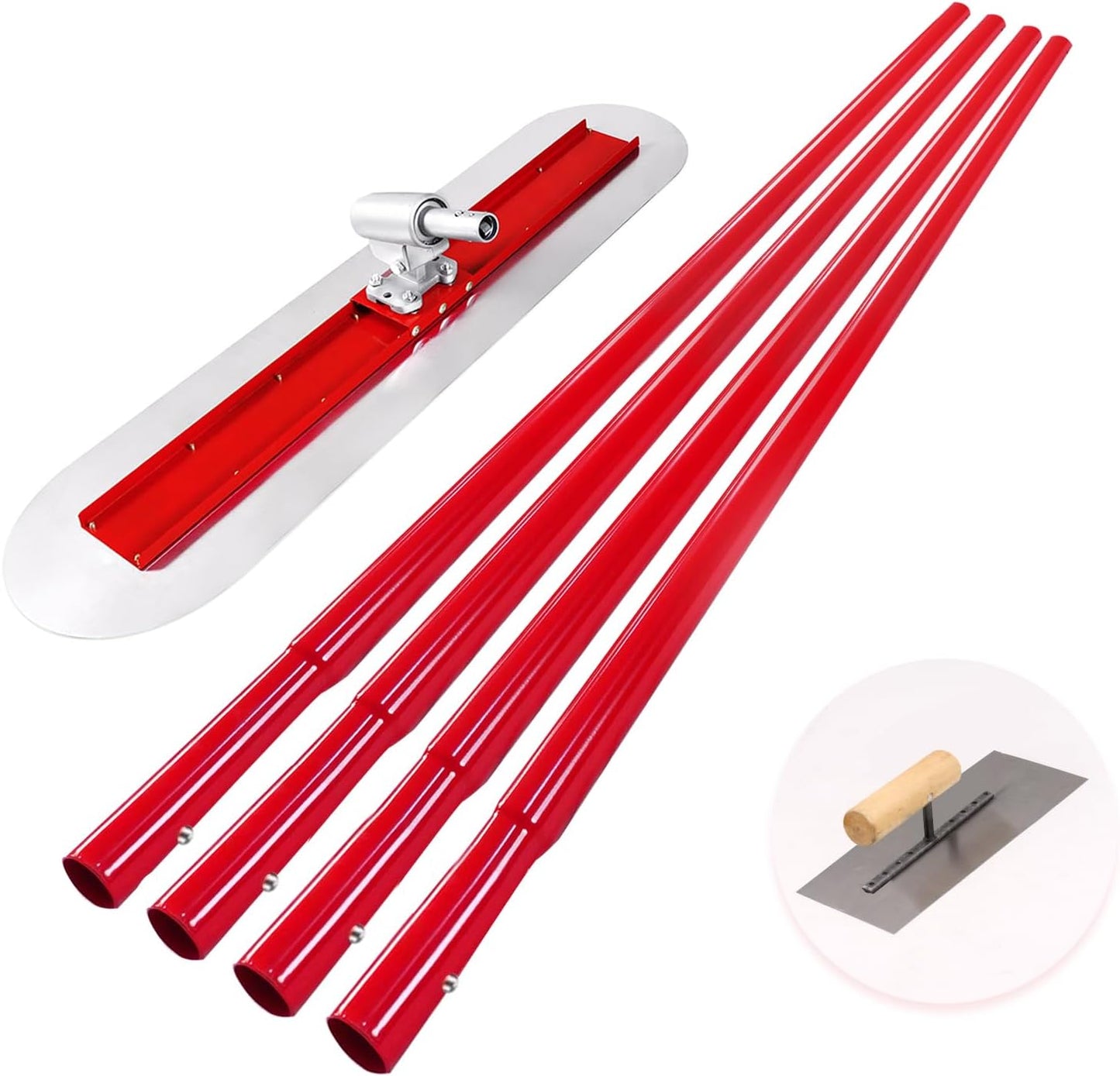 Concrete Bull Float Tool Kit for Efficient Finishing Work