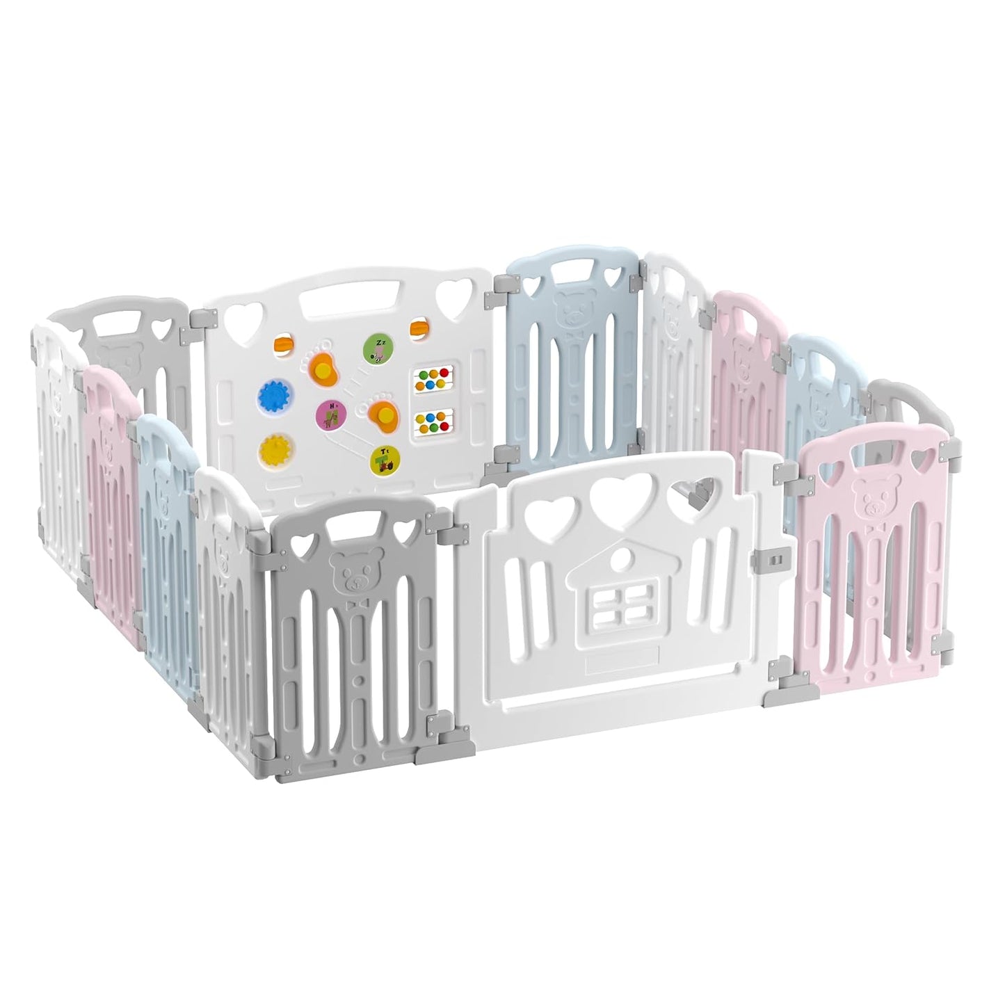 Baby Playpen Kids Activity Centre Safety Play Yard for Home