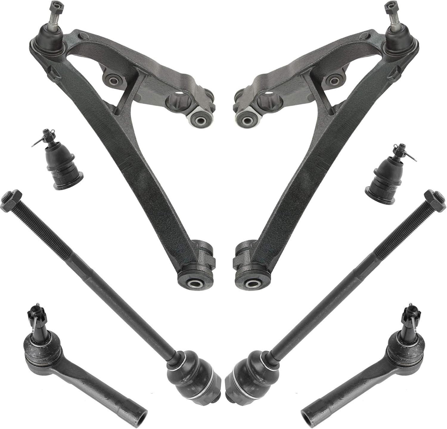 TRQ Front Steering & Suspension Kit for Cadillac Chevrolet GMC