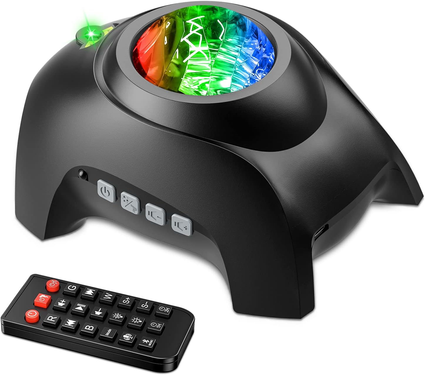 Rossetta Galaxy Projector with Bluetooth Speaker and Timer