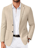 COOFANDY Men's Casual Knit Blazer Slim Fit Lightweight Sport Coat