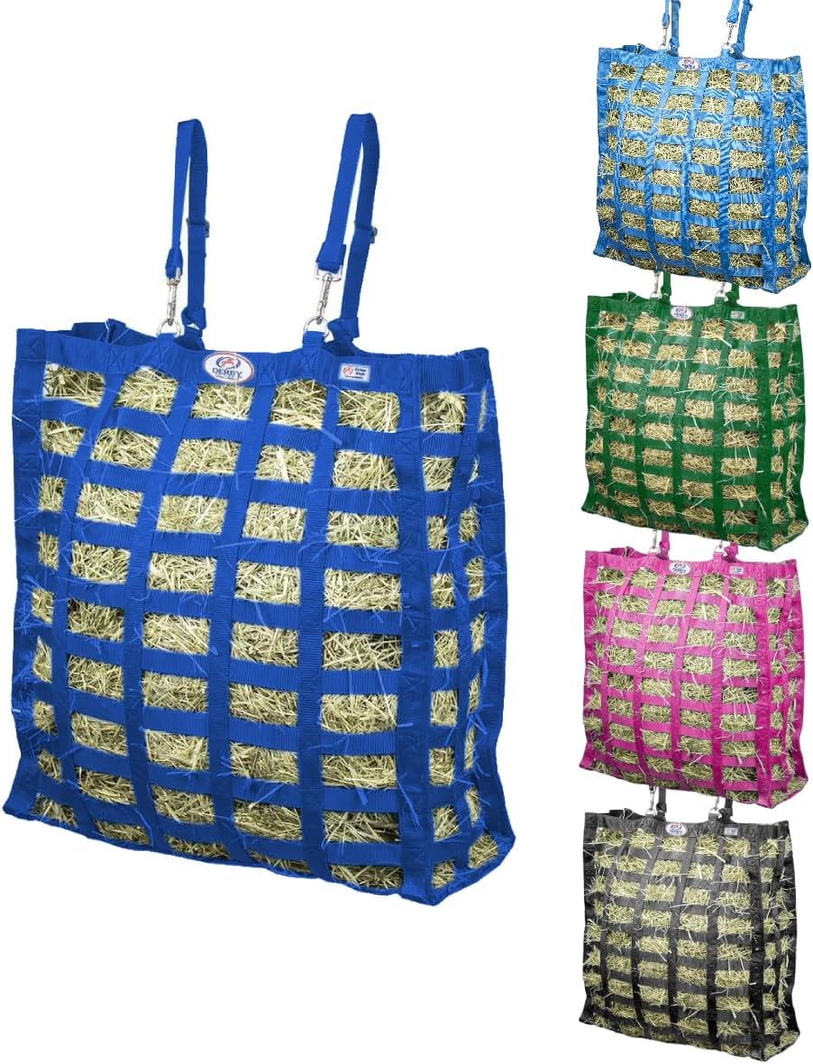Derby Originals Supreme 4-Sided Slow Feed Hay Bag for Horses