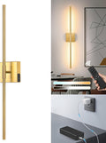 Battery Operated Wall Sconce 24 in - Rechargeable Dimmable LED
