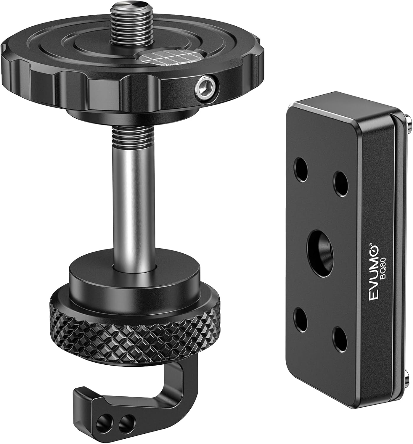 EVUMO Ball Head Conversion Kit for BOG DeathGrip Tripod