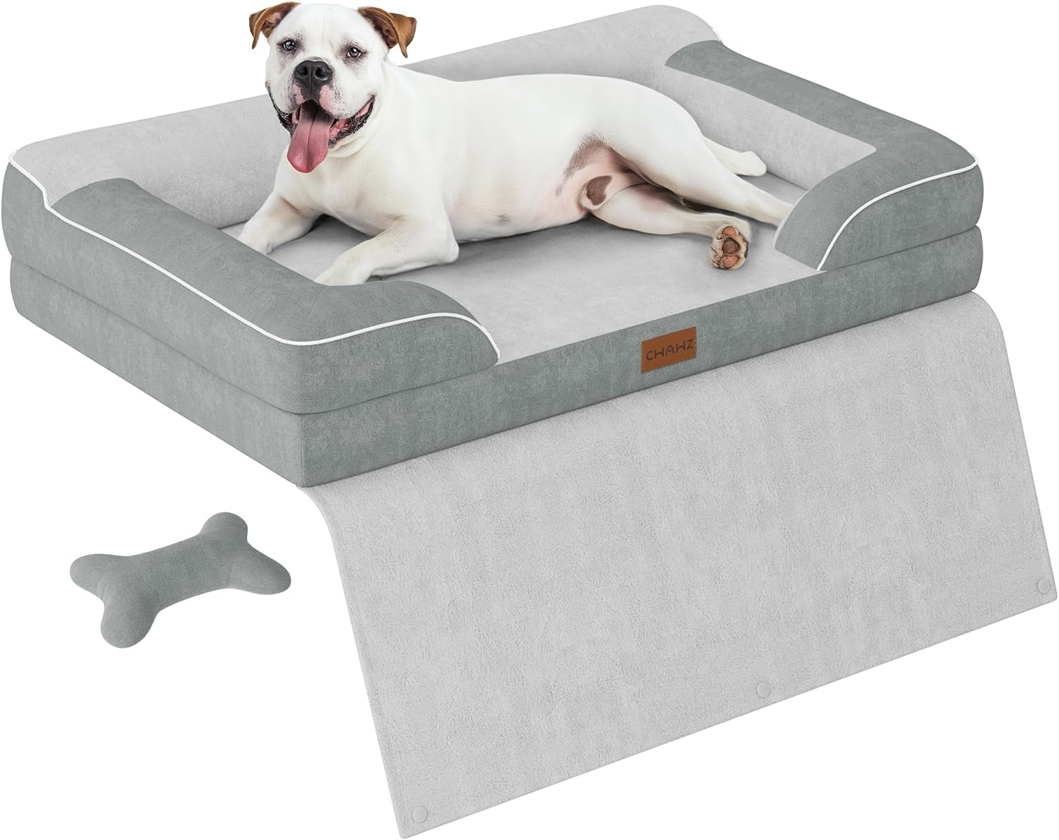 Orthopedic Dog Beds for Large Dogs with Cooling Gel Foam