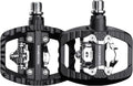 ROCKBROS Mountain Bike Pedals Dual Function - Clipless and Flat