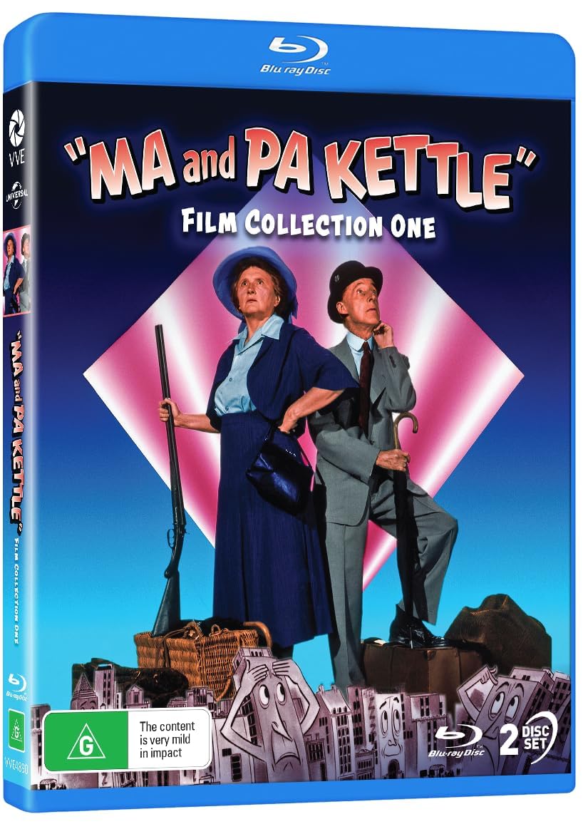 Ma & Pa Kettle 4 Film Collection on Blu-ray - Classic Comedy