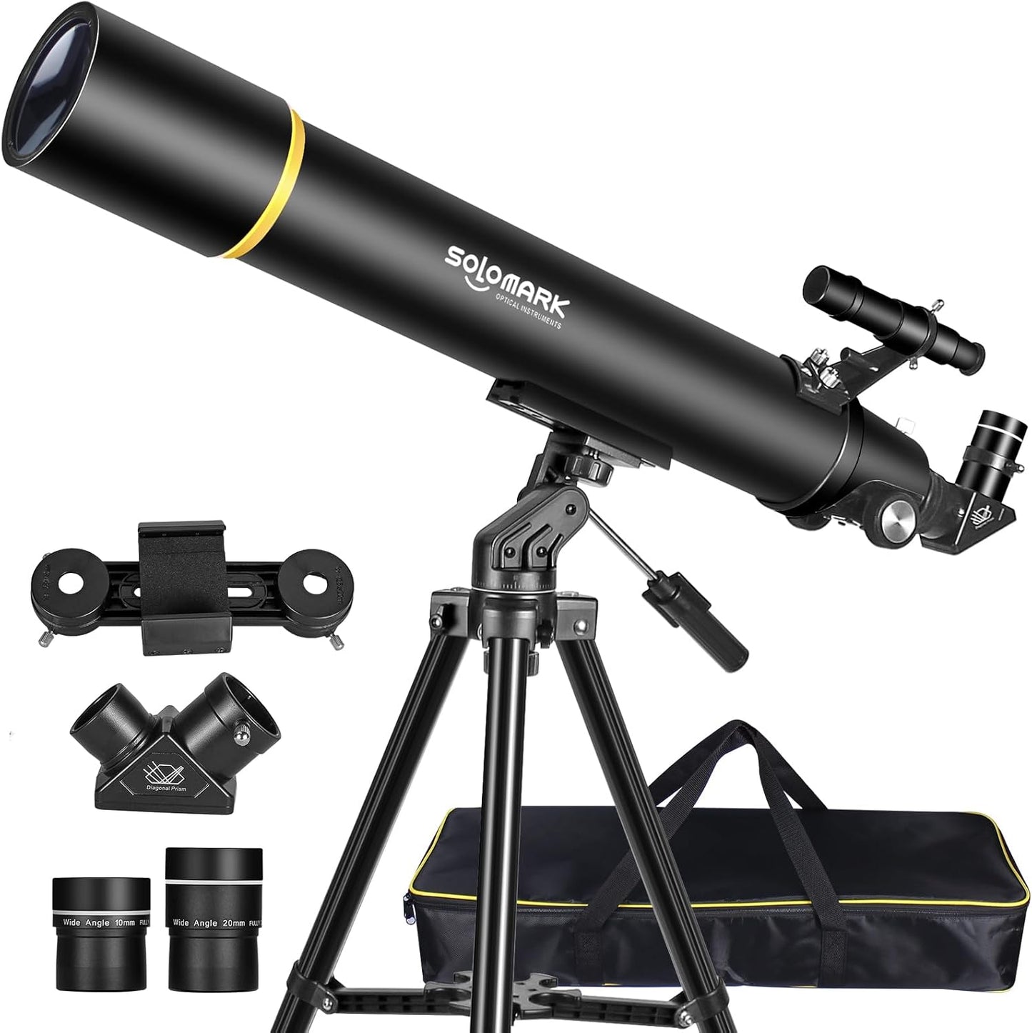 80mm Aperture 900mm Professional Refractor Telescope Review