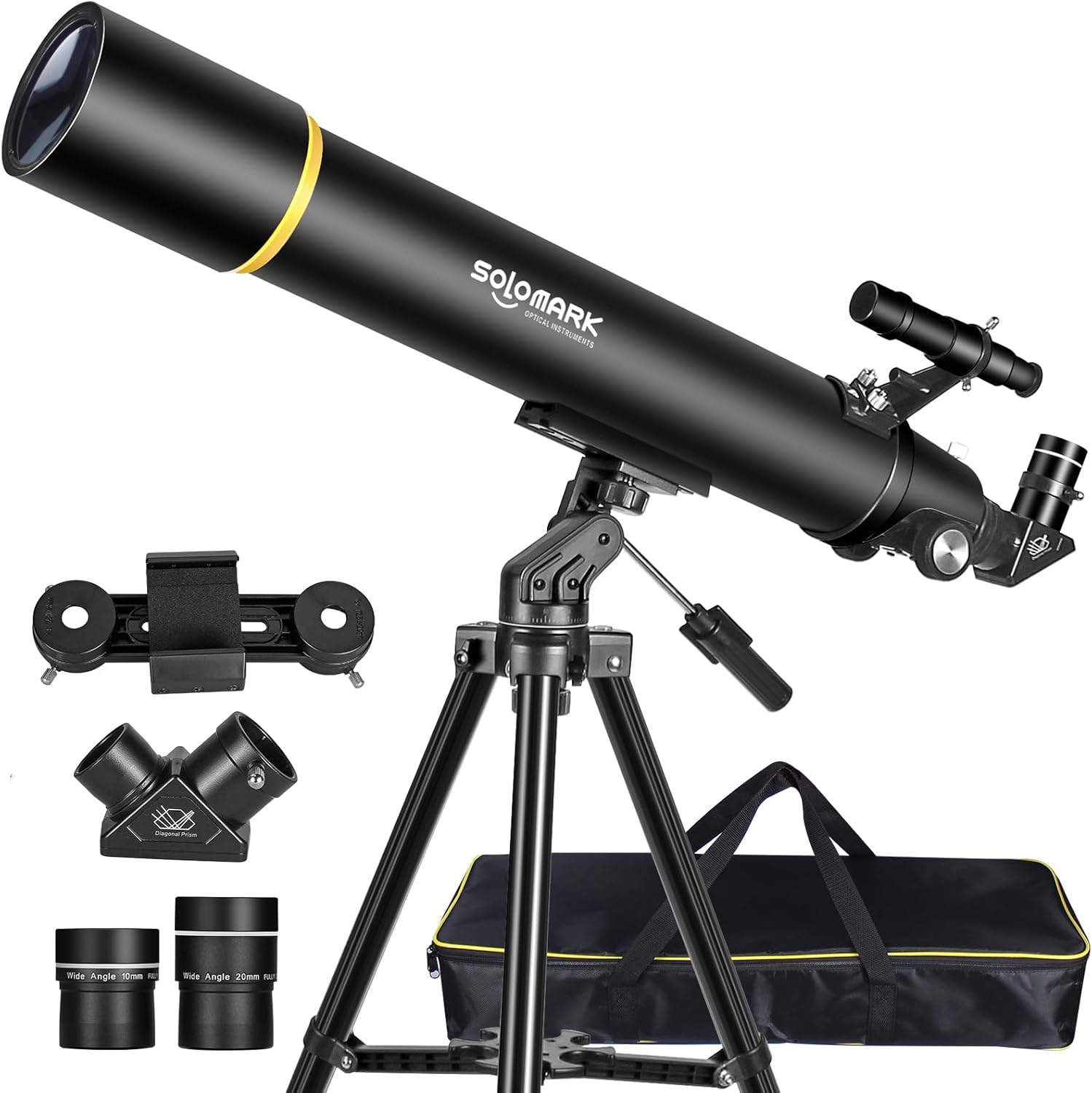 80mm Aperture 900mm Professional Refractor Telescope Review