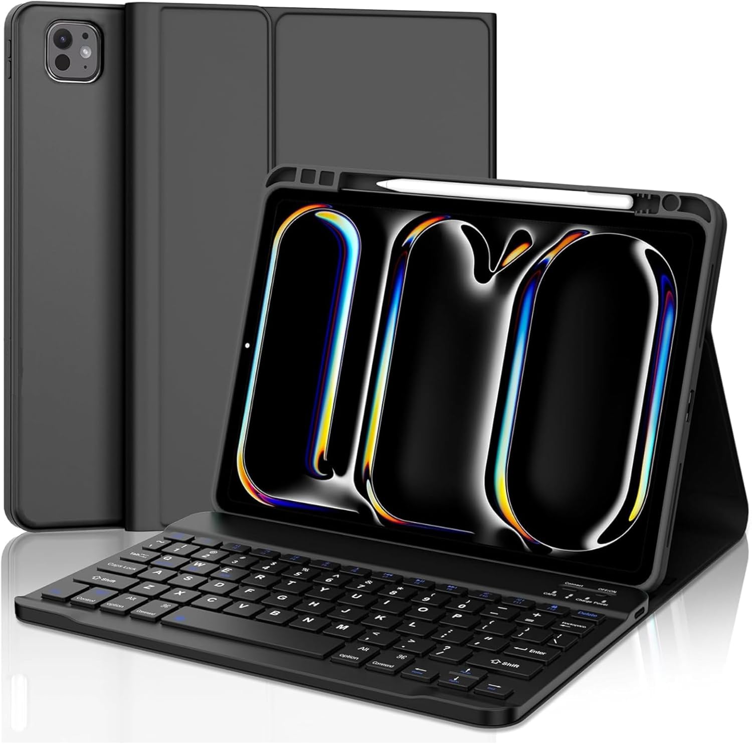 FARYODI iPad Pro 11 inch Case with Detachable Keyboard and Cover