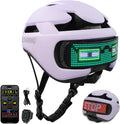 Smart Bike Helmet with Light - Visible, Customizable Safety