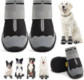 Dog Shoes Size 2 for Small Dogs - Waterproof Reflective Booties