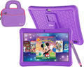 10 in Kids Tablet Bundle Purple - K102 HD Learning Tablet