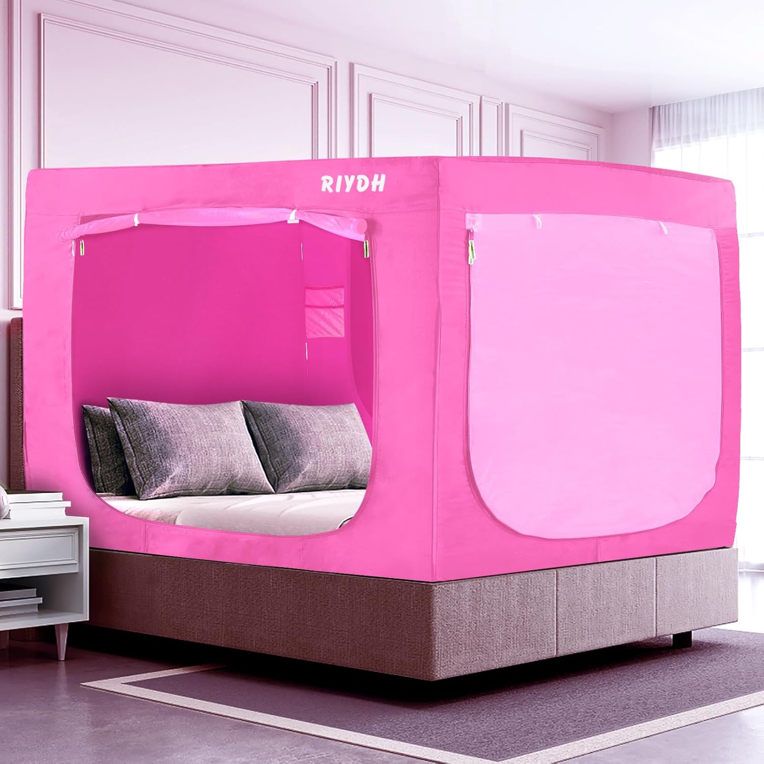 Portable 80% Blackout Bed Tent - Ultimate Privacy RIYDH