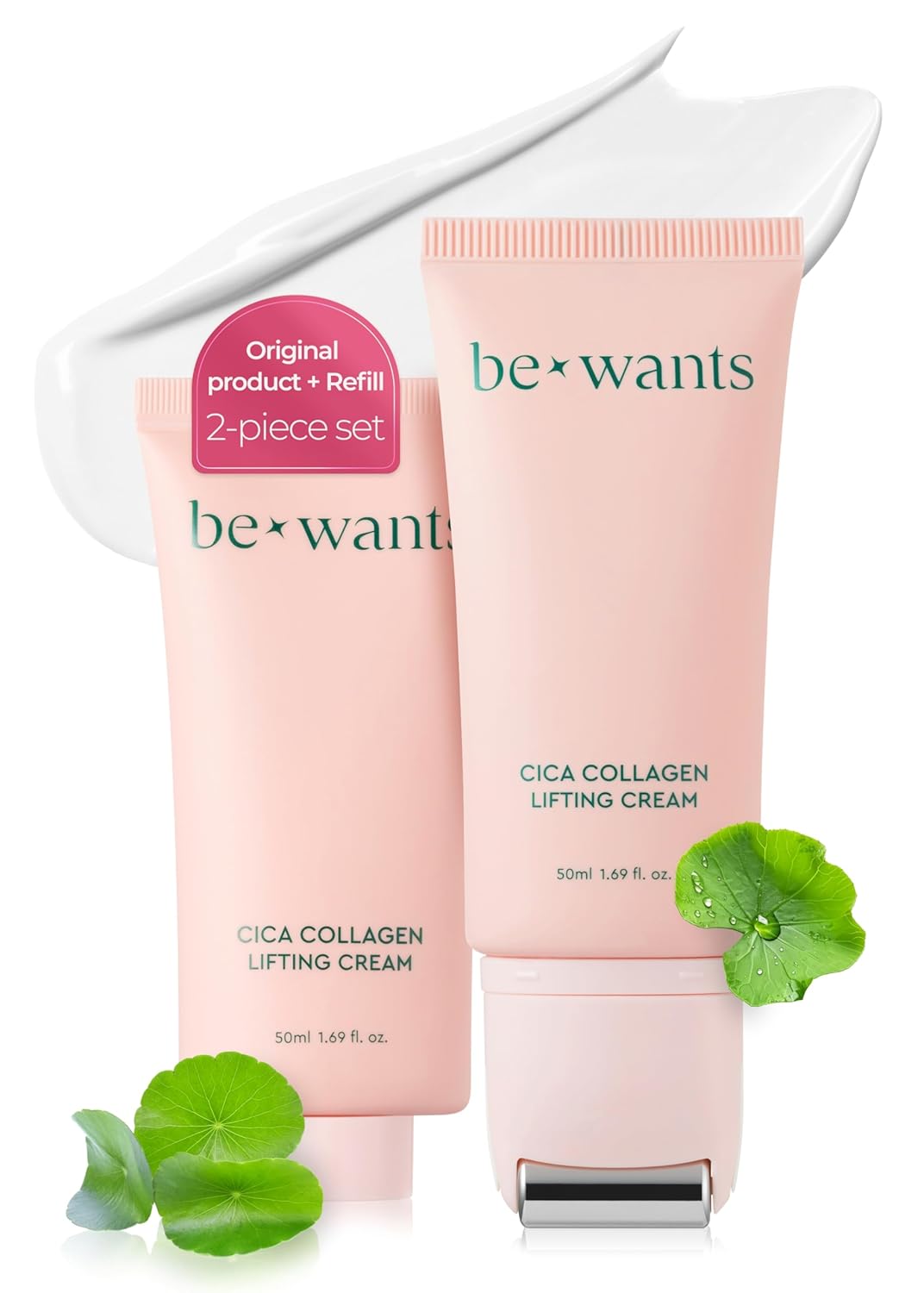 Bewants Gua Sha Neck Cream Roller for Youthful Skin