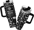 34HD Brothers Movie Tumbler 40 Oz Stainless Steel With Handle