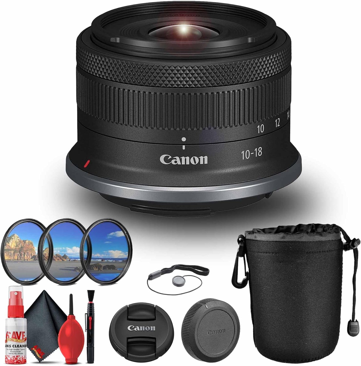 Canon RF-S 10-18mm f/4.5-6.3 Lens Bundle for Creators