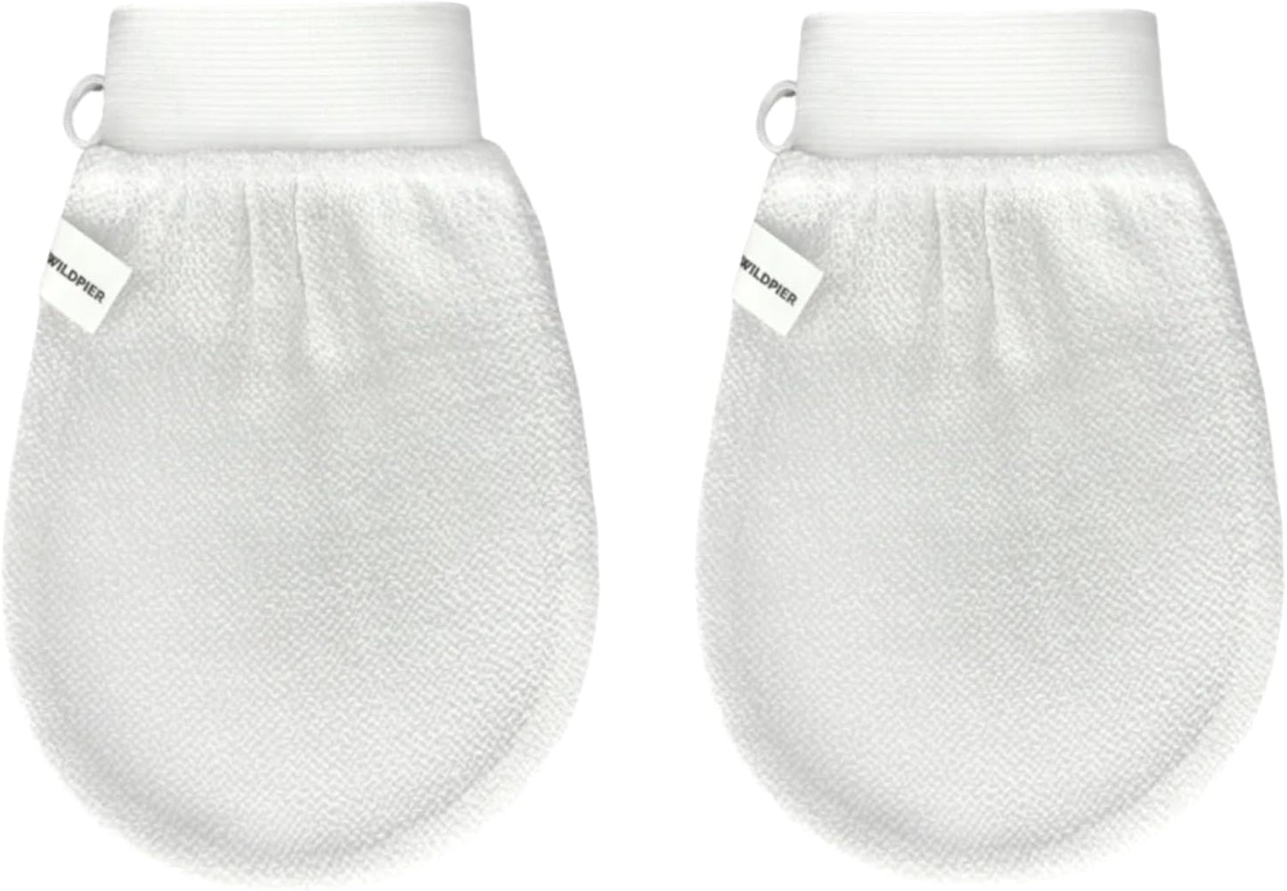 Wildpier Beauty Exfoliating Glove 2 Pack for Deep Skin Care