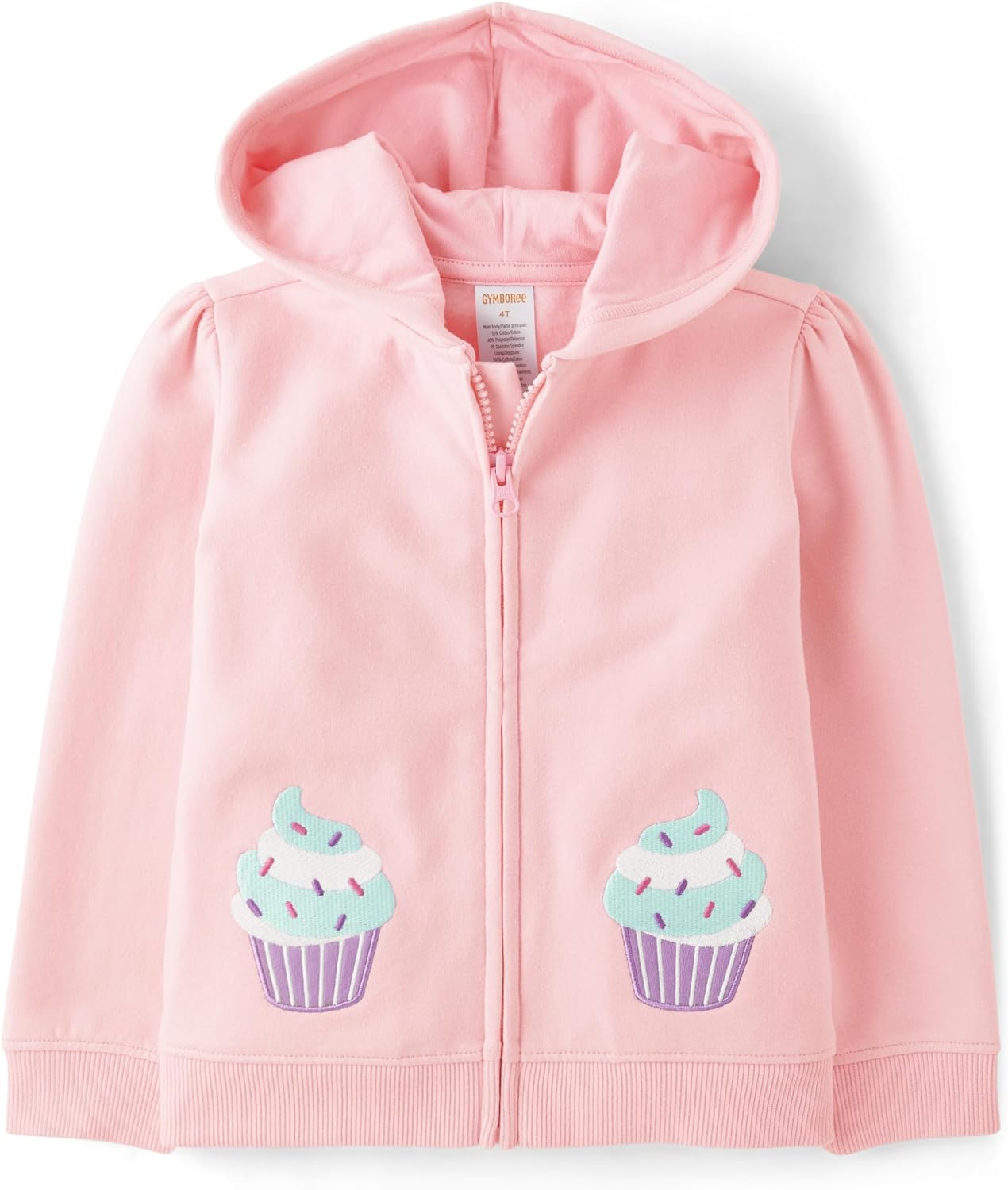 Gymboree Cozy Zip-Up Hoodie - Stylish Toddler Girls