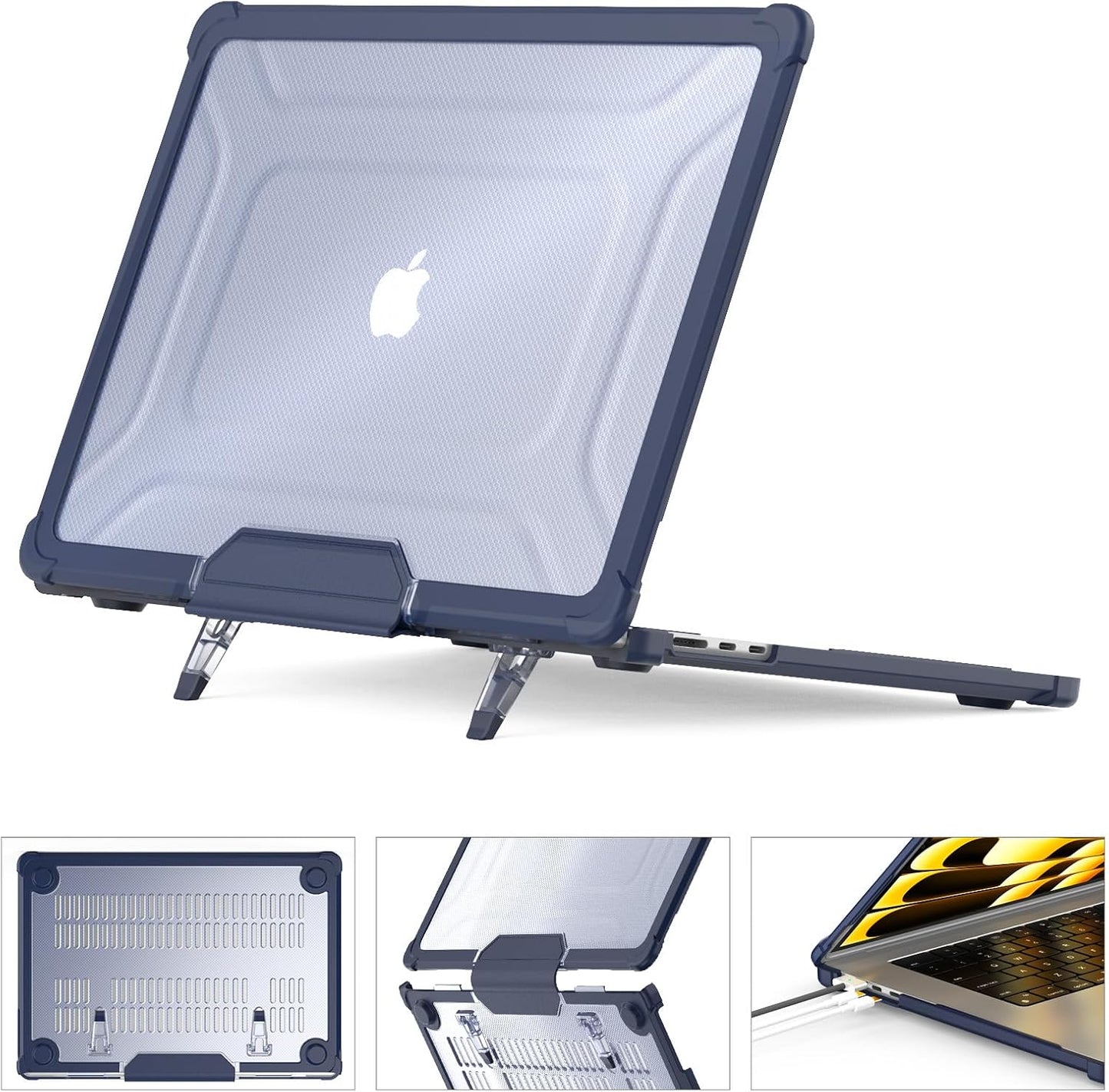 HXCASEAC Case for MacBook Air 15 inch 2023 2024 2025 Models
