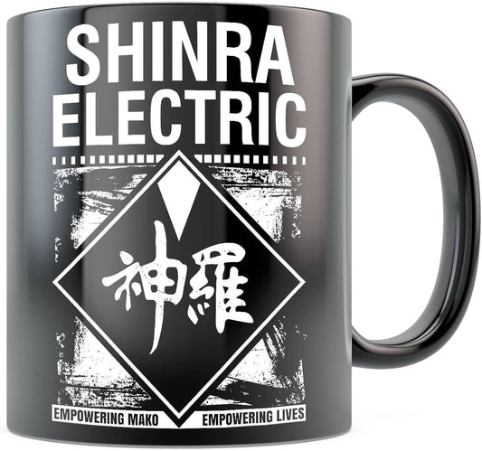 Shinra Electric Gaming Mug by Canaca - Power Up Your Coffee!