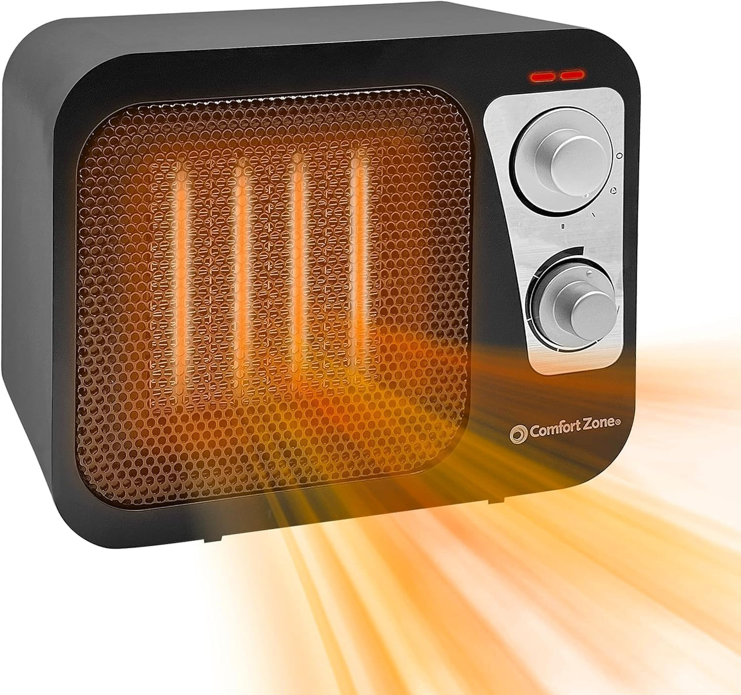 Fast Heating Portable Electric Heater - Mr. Brands Retro Design