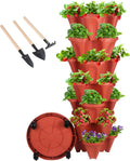 Vertical Planter 7 Tier Stackable Planters - Space-Saving Garden Tower
