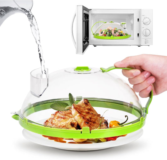OUTFANDIA 10 Clear Microwave Food Cover