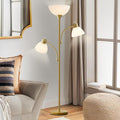 Luvkczc 72 Inch Tall Floor Lamp with Adjustable Reading Lights