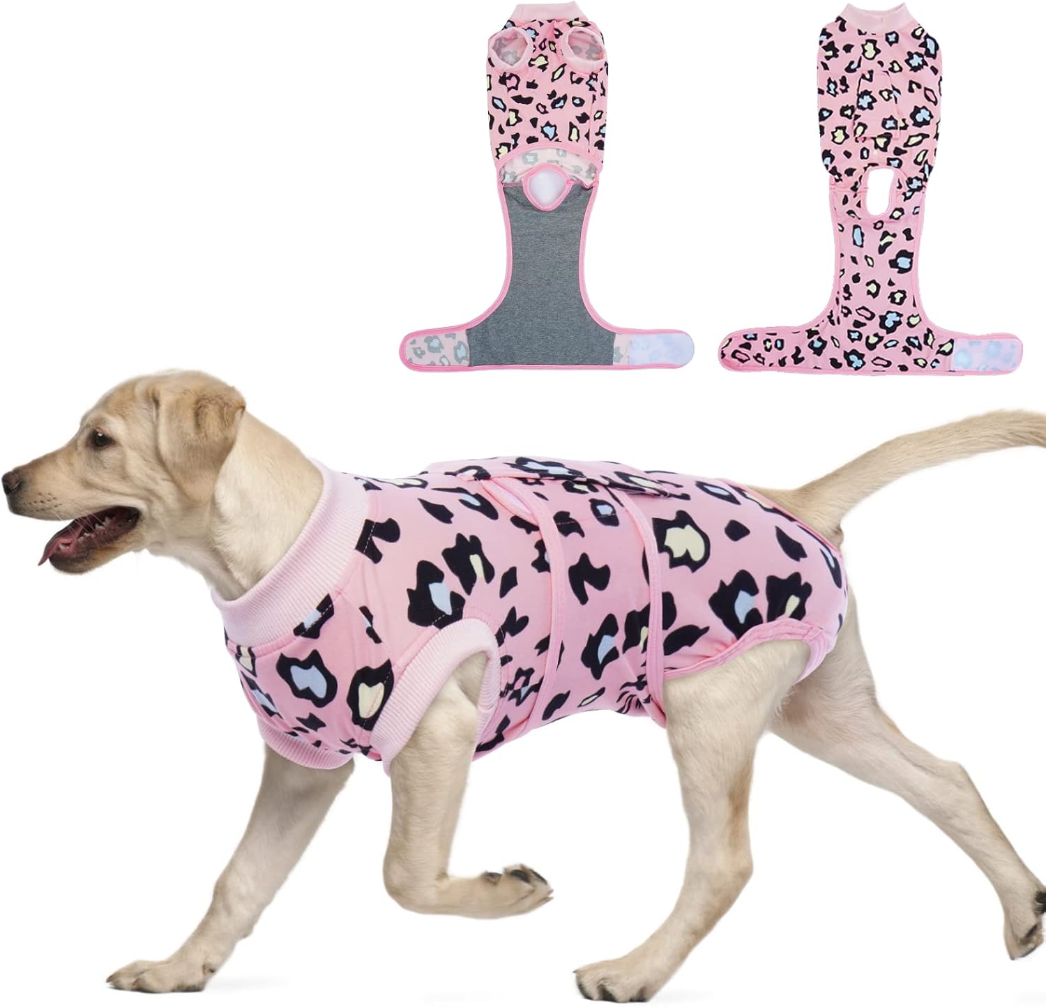 FUAMEY Recovery Suit for Dogs: Soft Surgical Bodysuit XL