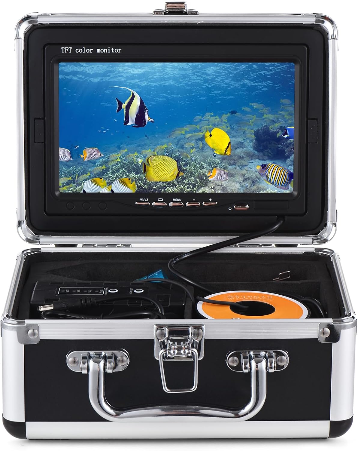 Crystal Clear 1200TVL Underwater Fishing Camera - Expert Depth Vision!