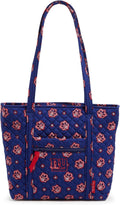 Vera Bradley Women's NFL Small Tote Bag for Team Spirit Lovers