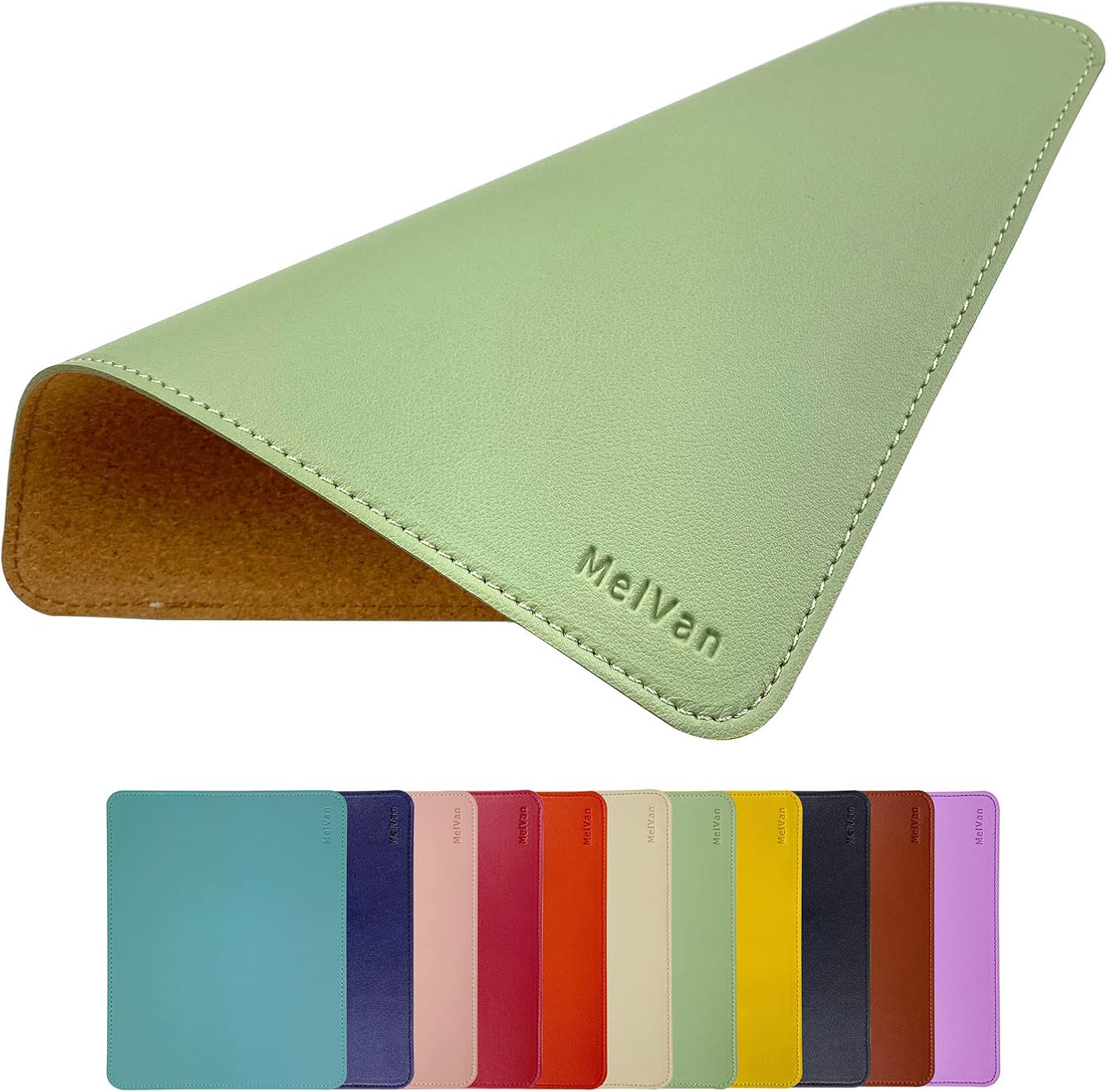 Waterproof Wood Mouse Pad for Gaming & Office, 10.2 x 8.3
