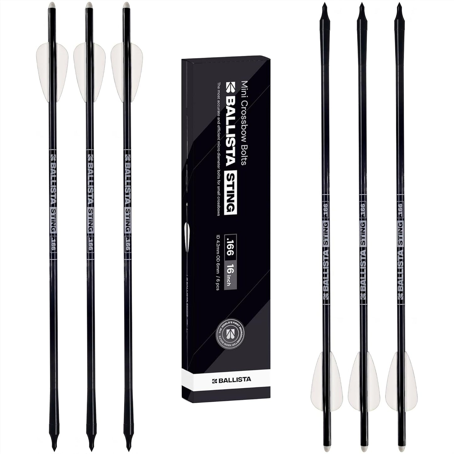 BALLISTA Sting Micro-Diameter Crossbow Bolts for Precision Hunting