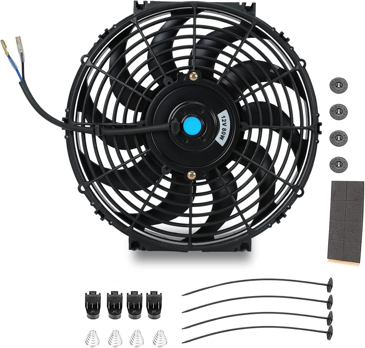 14 Inch Universal Slim Electric Radiator Cooling Fan for Cars