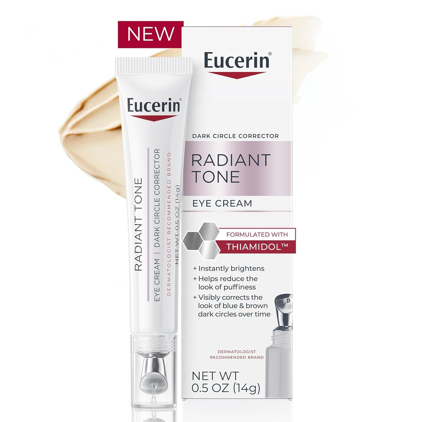 Eucerin Radiant Tone Eye Cream for Dark Circles and Puffiness