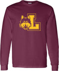 University Team Color Long Sleeve Tee - Unisex Fit Loyola Ramblers