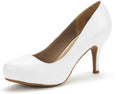 Tiffany Women's Classic Low Stiletto Heel Pumps - Versatile Kitten