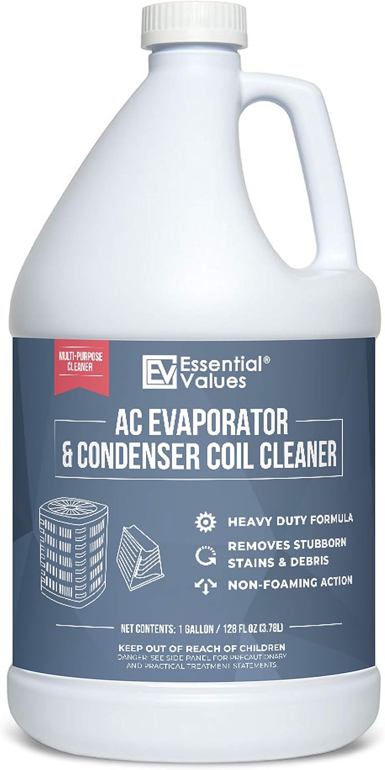 Essential Values Coil Cleaner for AC Unit - Heavy Duty Gallon