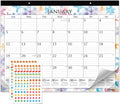 CRANBURY 22x17 Desk Calendar 2025 (Seasons) - Large Deskpad Style