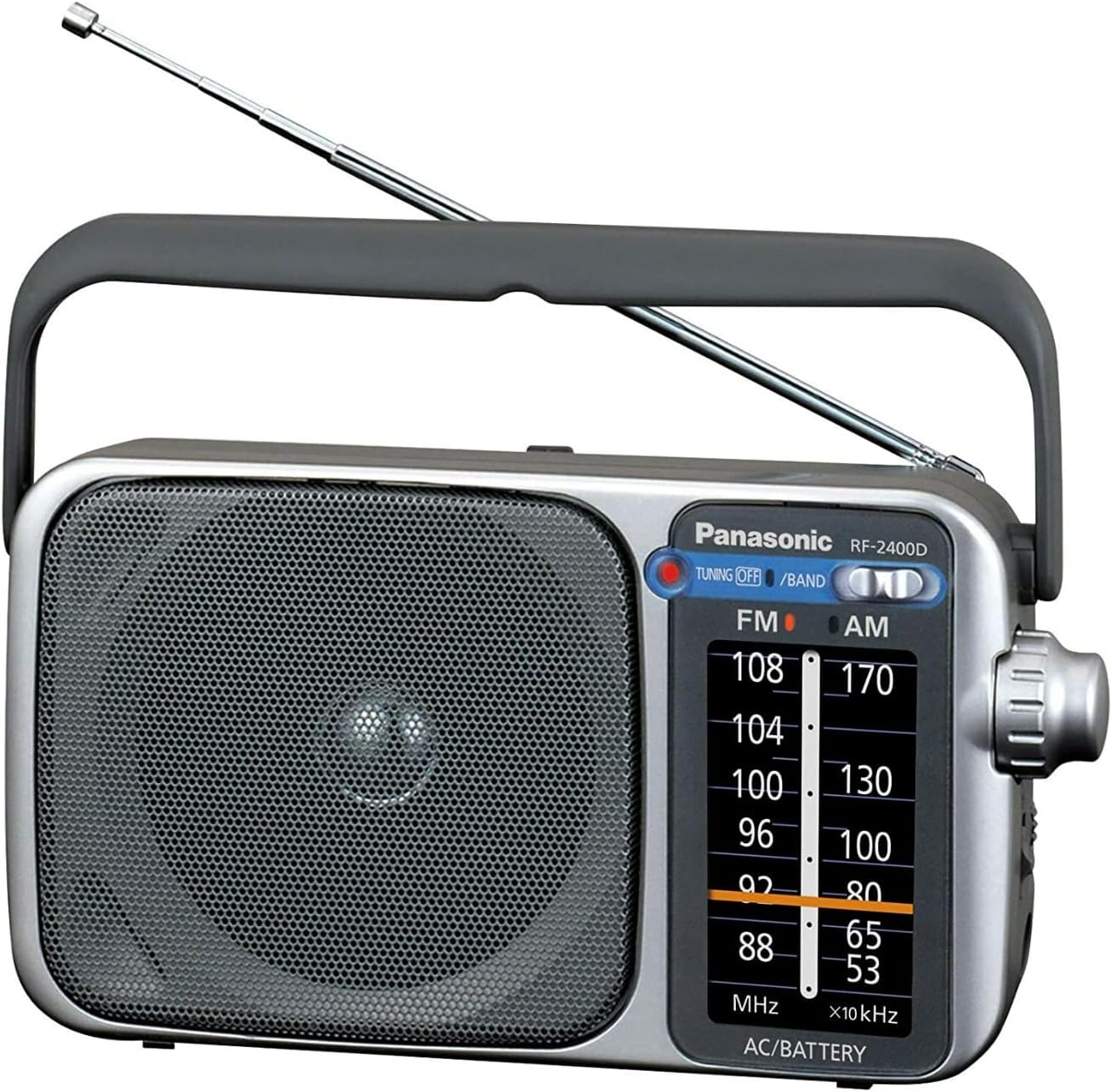 Panasonic Portable AM FM Radio with High Quality Sound