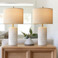 Set of 2 Modern Ceramic Table Lamps - Brighten Any Room!