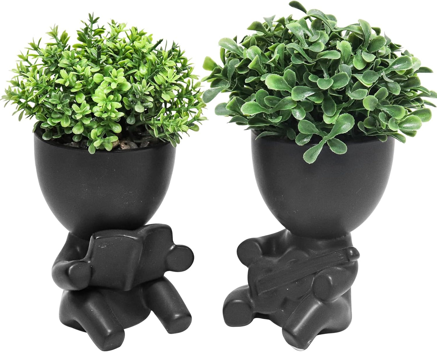 Chic Office Desk Plants - Cute Women's Decor Set