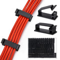 Self Adhesive Cable Management Clips 50pcs - Tidy Desk & Cables