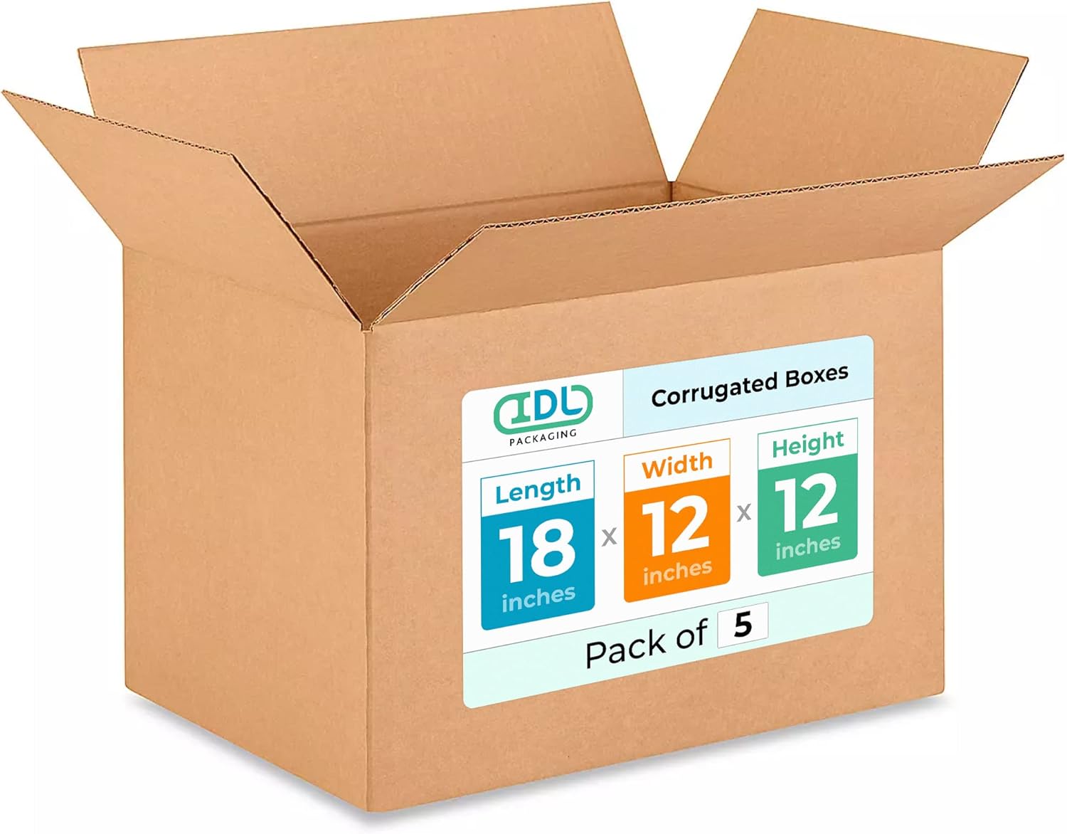 Medium Shipping & Moving Boxes - Extra Strength 200 lb Pack