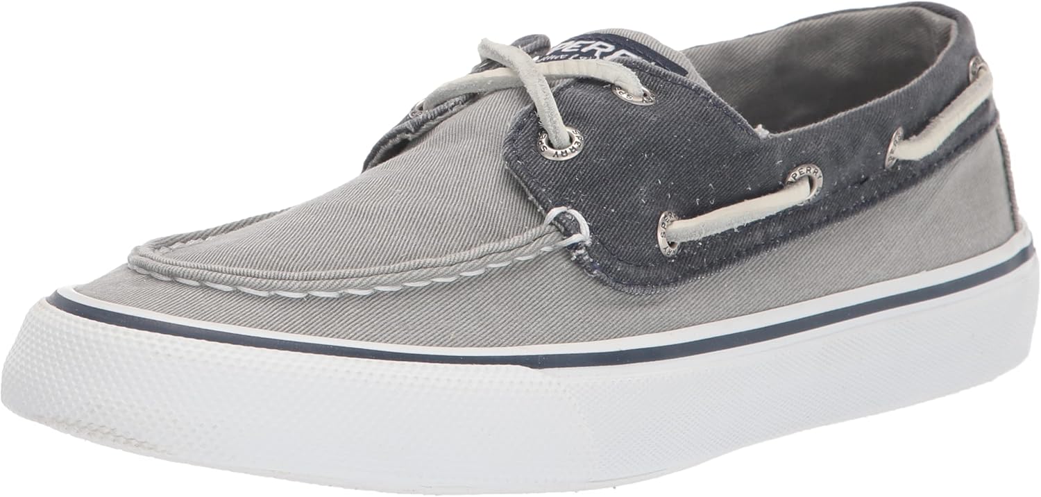 Sperry Bahama II Sw Oyster/Khaki: Classic Boat Sneaker Style