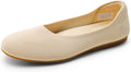 DREAM PAIRS Ballet Flats Shoes for Women - Cushioned Foldable
