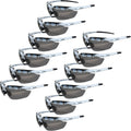 Safety Eyewear Pack of 12 - ANSI Z87+ Polycarbonate Work Glasses