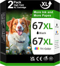 High Yield Compatible 67XL Ink Cartridge for HP Envy & DeskJet